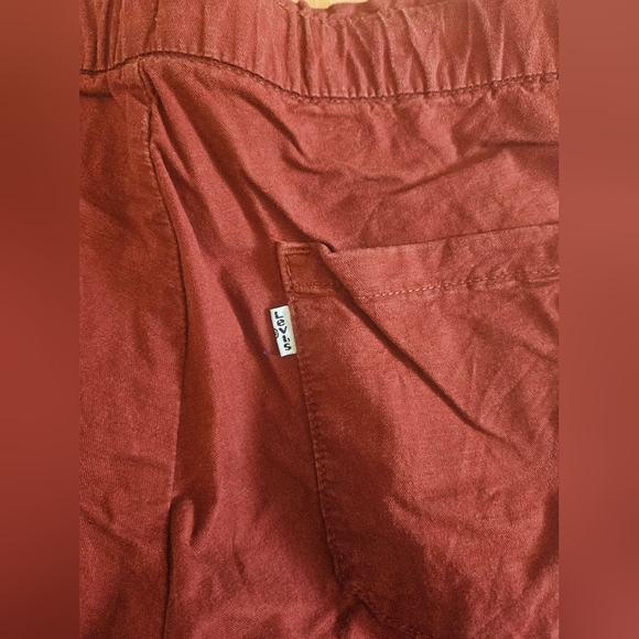 EUC Levi's Slouchy Red Drawstring Pants - Picture 7 of 8
